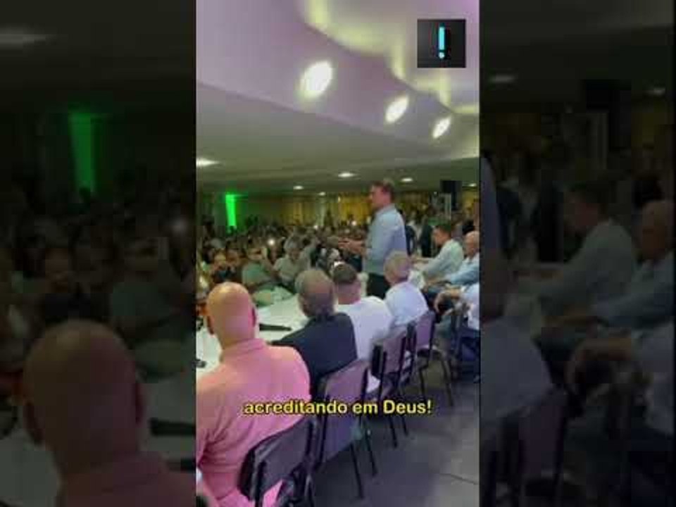 Jair Bolsonaro participa por vídeo de reunião do PL no Rio de Janeiro #shorts