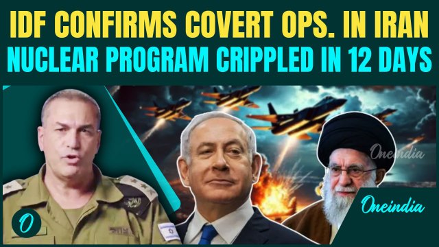 IDF Says Iran's Nuclear Infrastructure ‘Crippled’; Reveals Israeli Commandos Struck Inside Iran