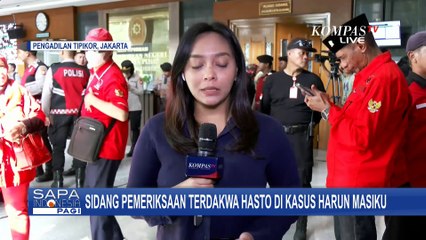 Sidang Pemeriksaan Terdakwa Hasto di Kasus Harun Masiku, Benarkan Penangkapannya Dihalangi?