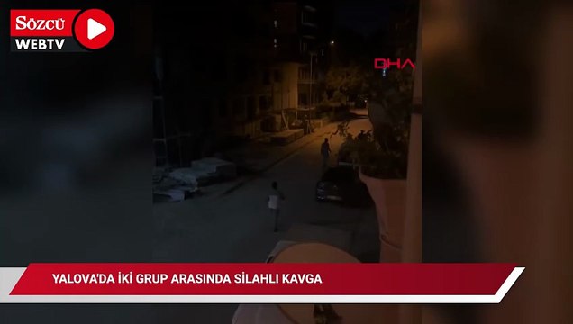 Yalova'da iki grup arasında silahlı kavga: 1 yaralı, 5 gözaltı
