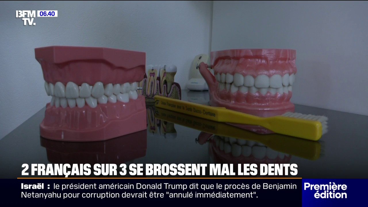 Moins d'un Français sur trois se brosse correctement les dents