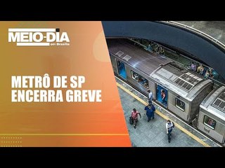 Metroviários de SP aceitam oferta e encerram greve