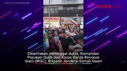 Kemunculan Komandan Esmail Qaani 'Bangkit' dari Kubur