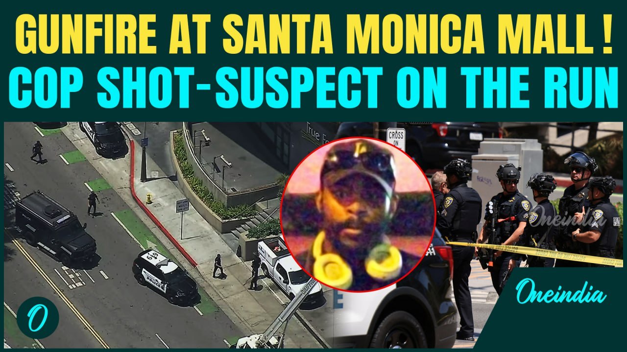 Santa Monica Mall Shooting Rampage: Teens Injured, Cop Ambushed — Suspect Arrested After Wild Chase!