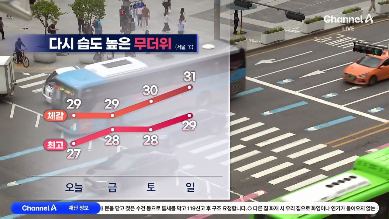 [날씨]장마 소강 틈타 기온 오름세…주말 전국 비
