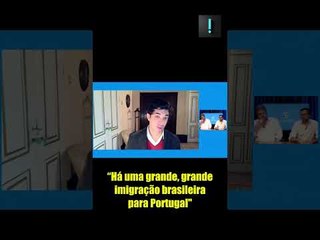Francisco Pereira Coutinho fala sobre a participação brasileira na política portuguesa #shorts