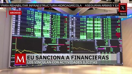 EU sanciona a tres bancos mexicanos señalados por lavar dinero y facilitar el tráfico de fentanilo