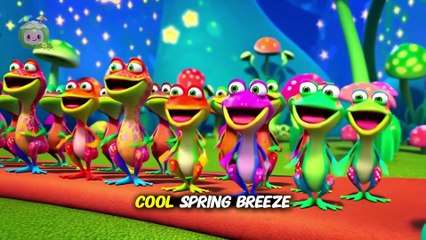 Jump Like A Frog | 3D Animated Nursery Rhyme