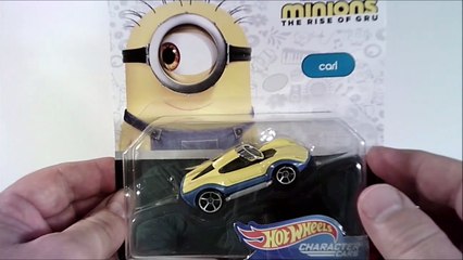 SHOW TIME BOX OPENING CARL THE HOT WHEELS MINION HOT ROD.