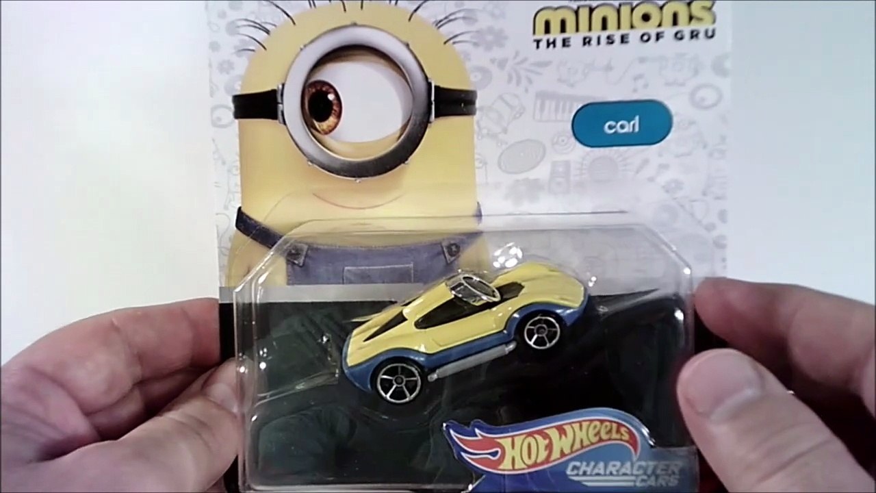 SHOW TIME BOX OPENING CARL THE HOT WHEELS MINION HOT ROD.