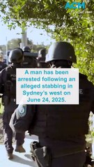 Man arrested over alleged stabbing in Mount Druitt