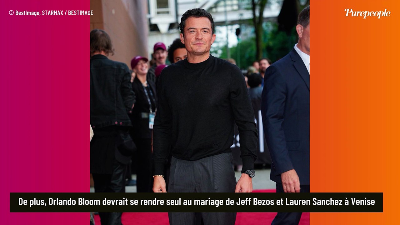 Mais où est sa femme Katy Perry ? Orlando Bloom en solo à l'un des mariages les plus controversés de l'année