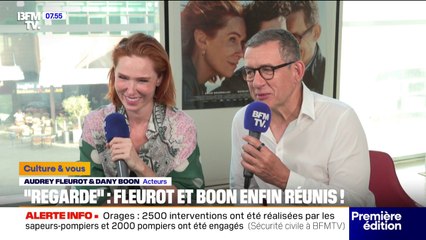 Audrey Fleurot et Dany Boon réunis dans le film "Regarde", au cinéma le 17 septembre prochain