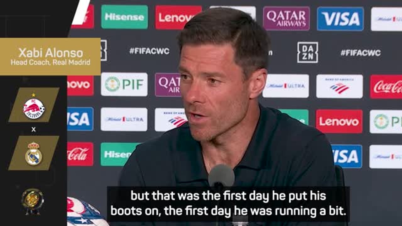 Alonso won't risk Mbappe for Salzburg clash