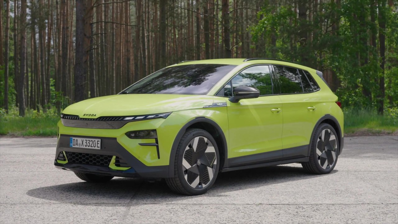 The new Škoda Elroq RS Design Preview