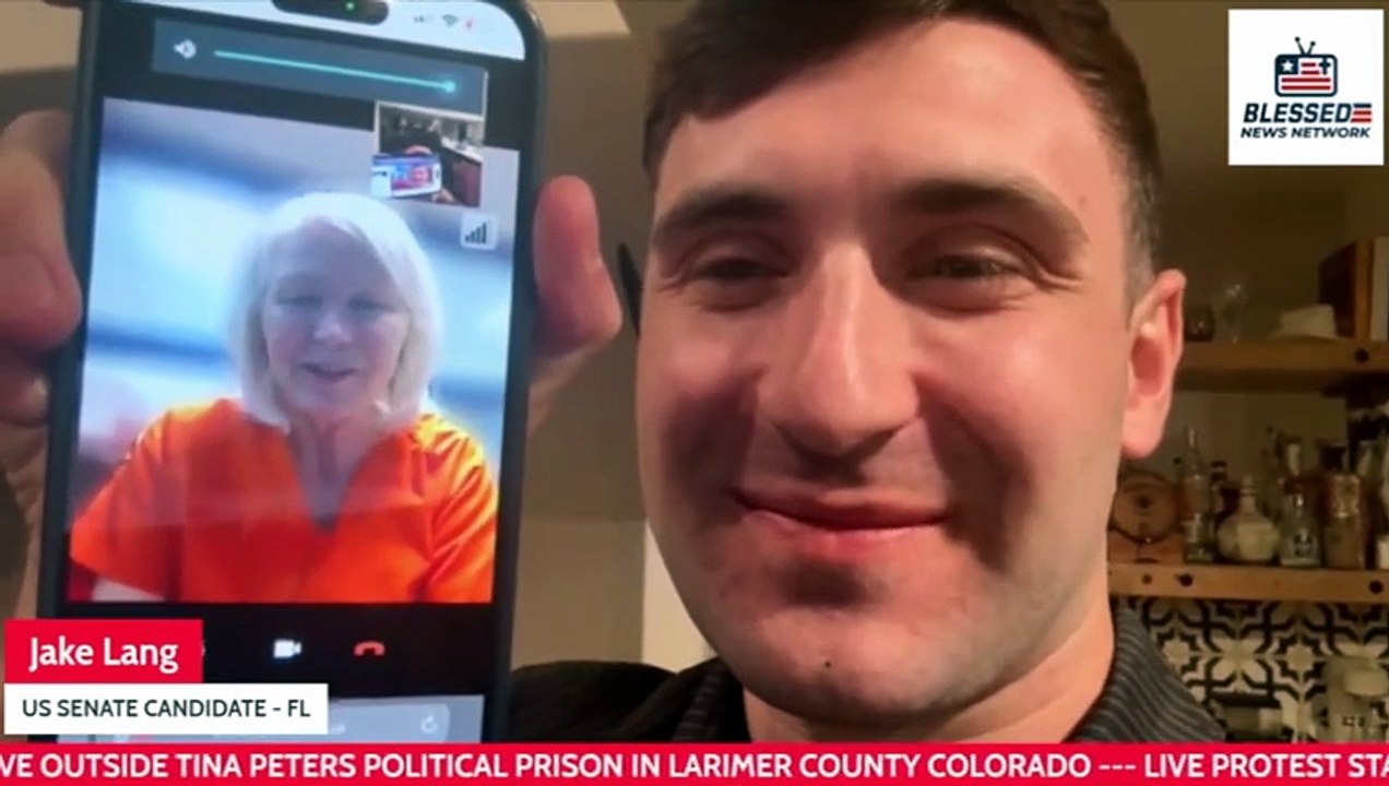 🇺🇸 ⭐ 💝 Mar 16 2025 - Tina Peters w- Jake Lang - LIVE X Broadcast From Prison