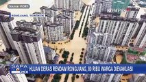 Akibat Banjir Besar Terjang Kota Rongjiang di Tiongkok Sebabkan 80.000 Warga Mengungsi
