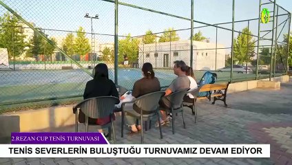 Bağlar’da 2. Rezan Cup Tenis Turnuvası devam ediyor