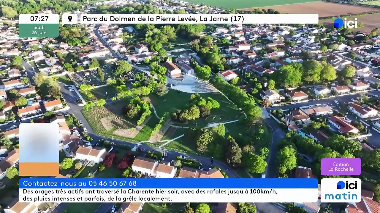 26/06/2025 - ici matin par ici La Rochelle en vidéo