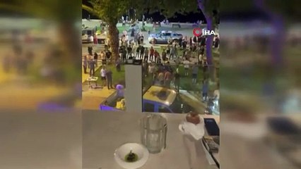 Bursa sahillerine seyyar satıcı operasyonu