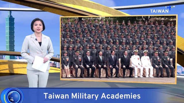 President Lai Ching-te Attends Military Academies Graduation Ceremony