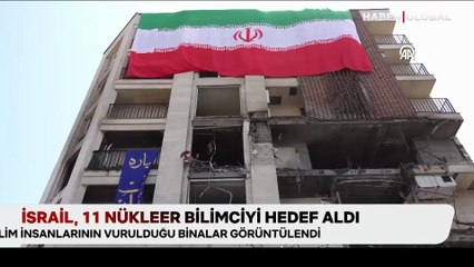 İranlı nükleer bilimcilerin öldürüldüğü binalar görüntülendi