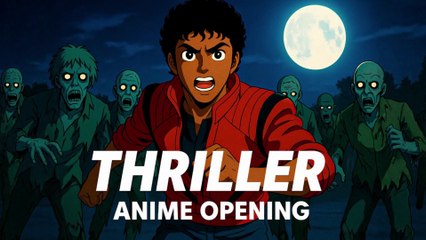 MICHAEL JACKSON – THRILLER (Anime Opening Version) | Official Music Video