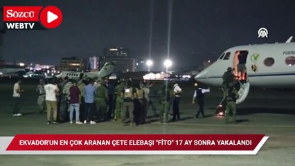 Ekvador'un en çok aranan çete elebaşı "Fito" 17 ay sonra yakalandı