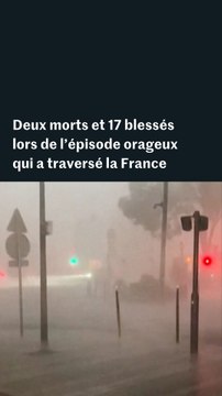 Orages : des dégâts partout en France, jusqu’à l’Assemblée nationale
