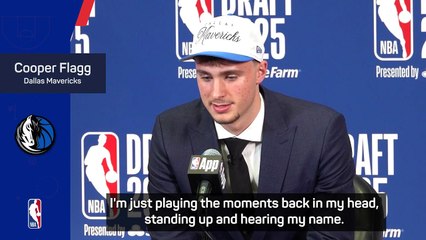 Cooper Flagg has eyes set on first-year championship with the Mavericks