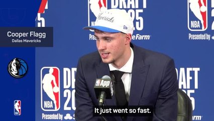 Cooper Flagg has eyes set on first-year championship with the Mavericks