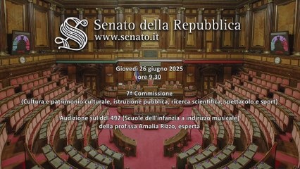 Roma - Scuole dell'infanzia a indirizzo musicale (26.06.25)