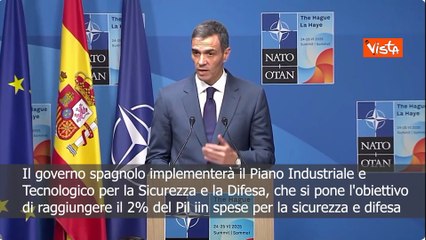 Vertice Nato, Sanchez contro tutti: Ci impegniamo a raggiungere il 2,1% di spesa per la difesa