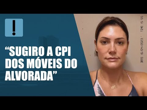 Michelle Bolsonaro rebate críticas sobre os móveis do Palácio da Alvorada