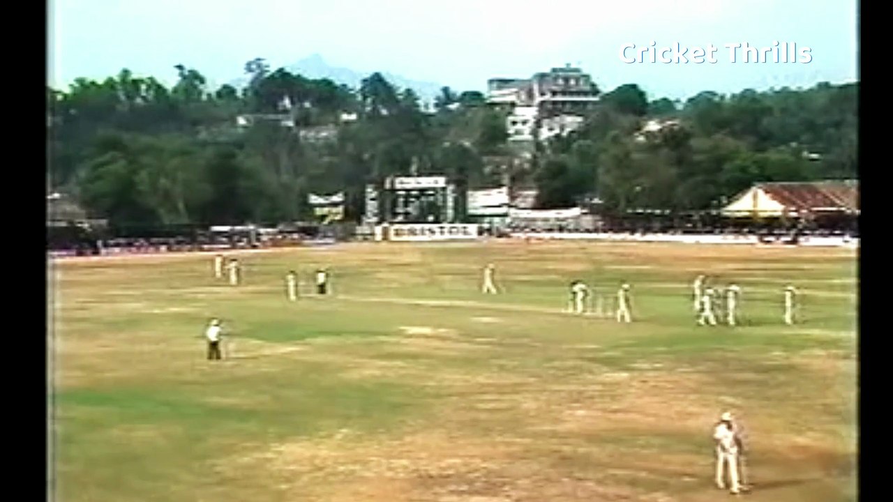 Siddath Wettimuny 96 off 145 Balls 180 Mins 13 Fours vs vs Australia at Kandy Only Test in April 1983-84