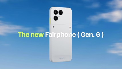 Introducing: The Fairphone (Gen. 6) | Switch to a new smartphone experience