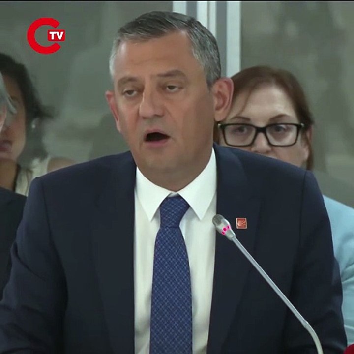 CHP Genel Başkanı Özgür Özel Brüksel'de konuştu: AB'ye 'Erdoğan' mesajı!