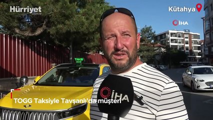 TOGG Taksiyle Tavşanlı'da müşteri memnuniyeti önceliği