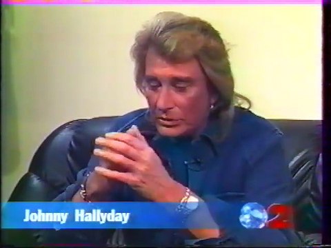 Johnny Hallyday – Interview en Direct du 20h (France 2) à Besançon – 10 Avril 1996