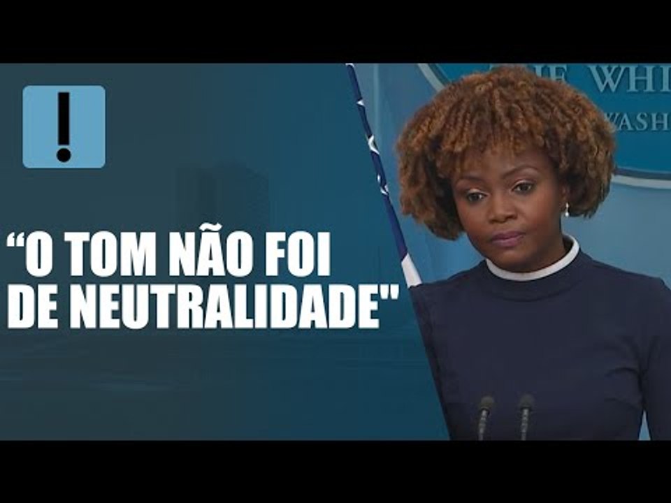 Casa Branca reage a declarações de Lula sobre a guerra na Ucrânia