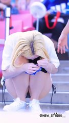 I absolutely hate bugs!!!!! Park Sung Eun cheerleader 240908 fancam