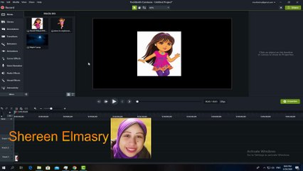 Custom production in Camtasia studio
