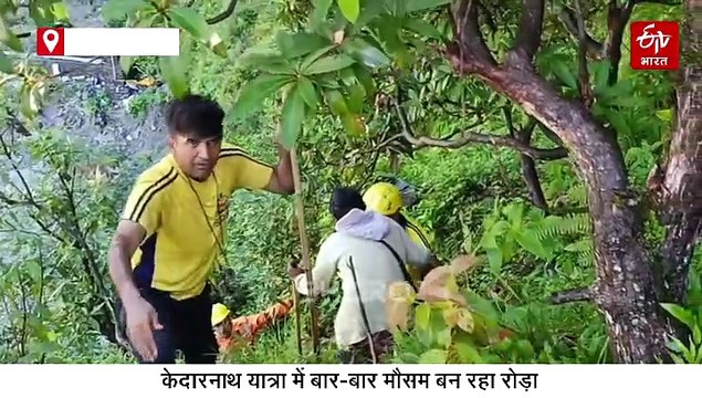 केदारनाथ यात्रा पर मौसम ने लगाया ब्रेक, सोनप्रयाग में रोके गए श्रद्धालु, फंसे लोगों का जंगलों के रास्ते रेस्क्यू जारी