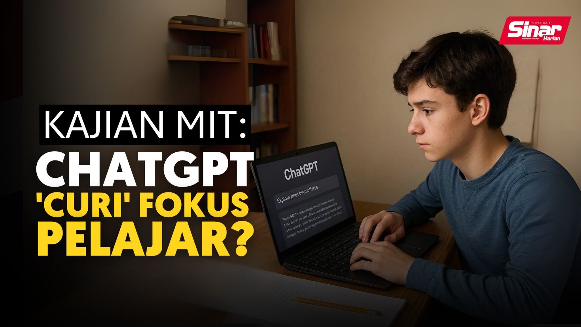 Kajian MIT: ChatGPT 'curi’ fokus pelajar?