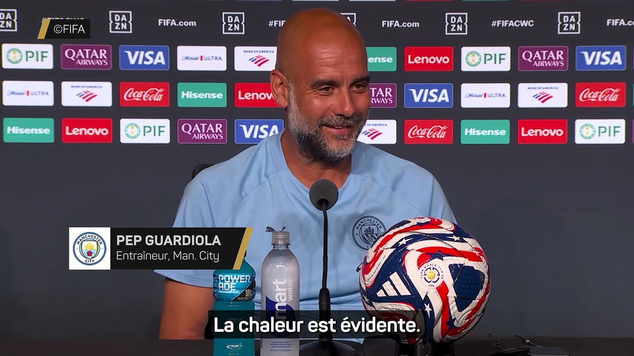 Guardiola sur la chaleur de Floride : "Nous devons être prêts à souffrir"