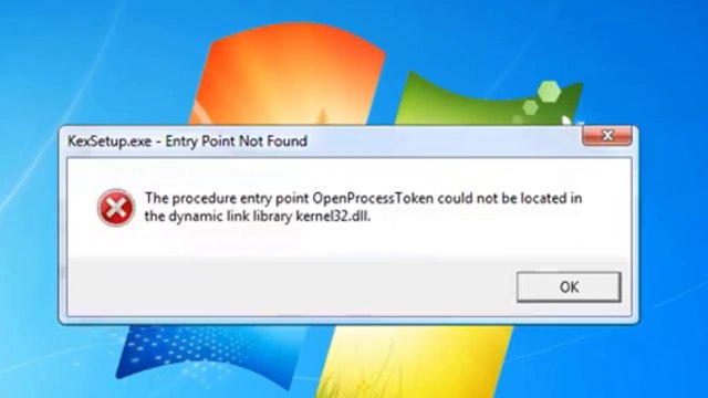 Fix “The Procedure Entry Point Could Not Be Located in the Dynamic Link Library KERNEL32.dll” Error | Windows 7 Tutorial