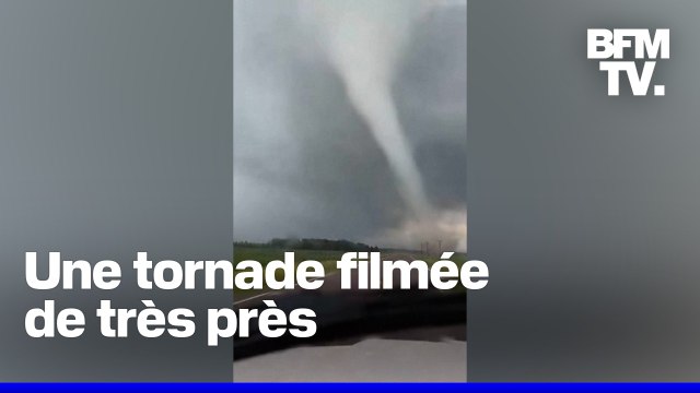 États-Unis: une impressionnante tornade traverse une route dans le Minnesota