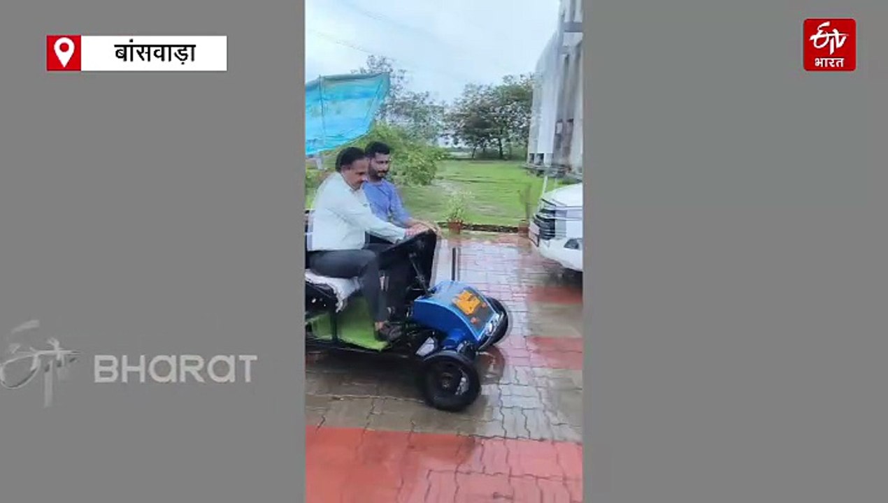 बांसवाड़ा के इंजीनियरिंग छात्रों का कमाल, स्क्रैप से बना शानदार चार पहिया वाहन