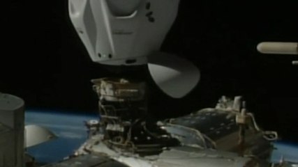 Video: Moment Shubhanshu Shukla's Dragon spacecraft docked at Space Station