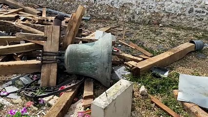 L'église de Valailles a été dévastée par les orages